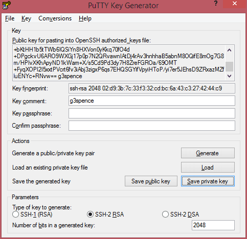 PuTTYgen